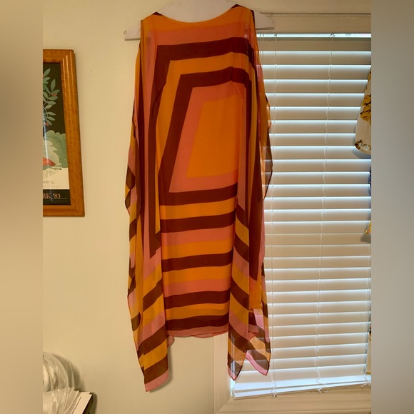 NWOT Akris Infinite Trapezoid Silk Crepe Dress Runway Spring 2022 - Picture 15 of 16